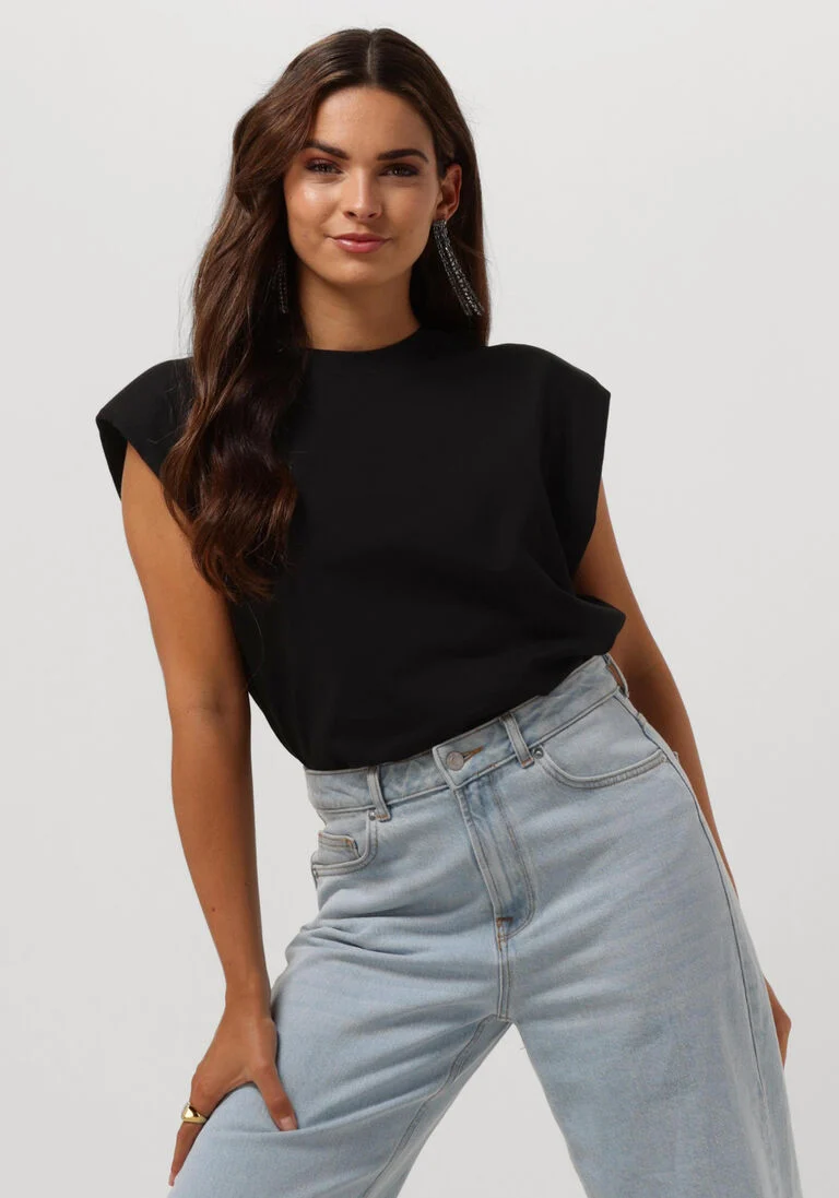 NOTRE-V zwarte notre-v t-shirt nv-cissie t-shirt