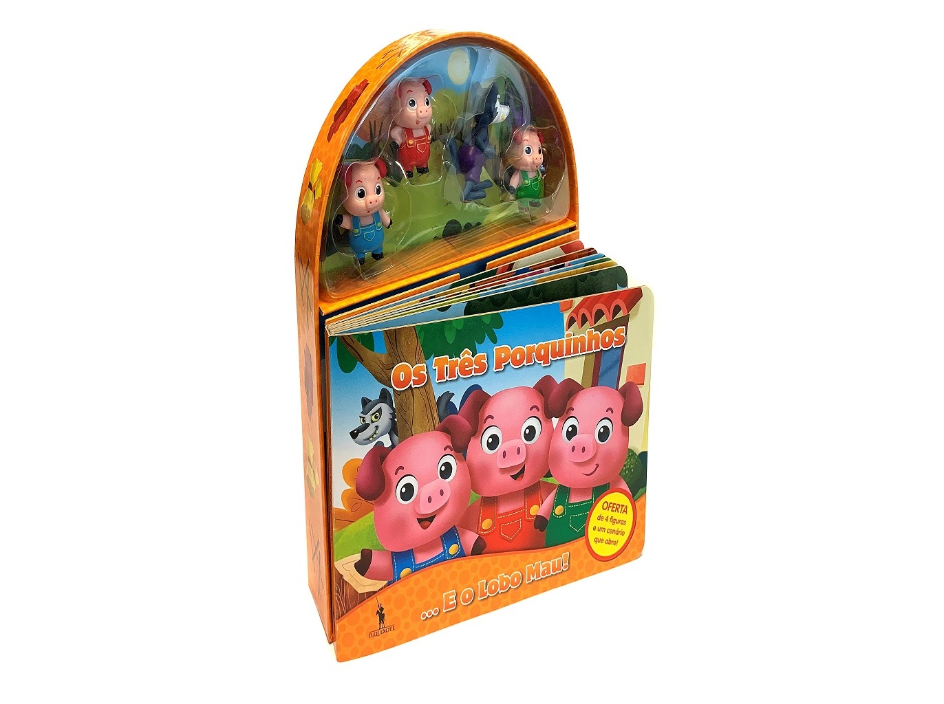LIVRO MINI BUSY BOOKS OS TRÊS PORQUINHOS