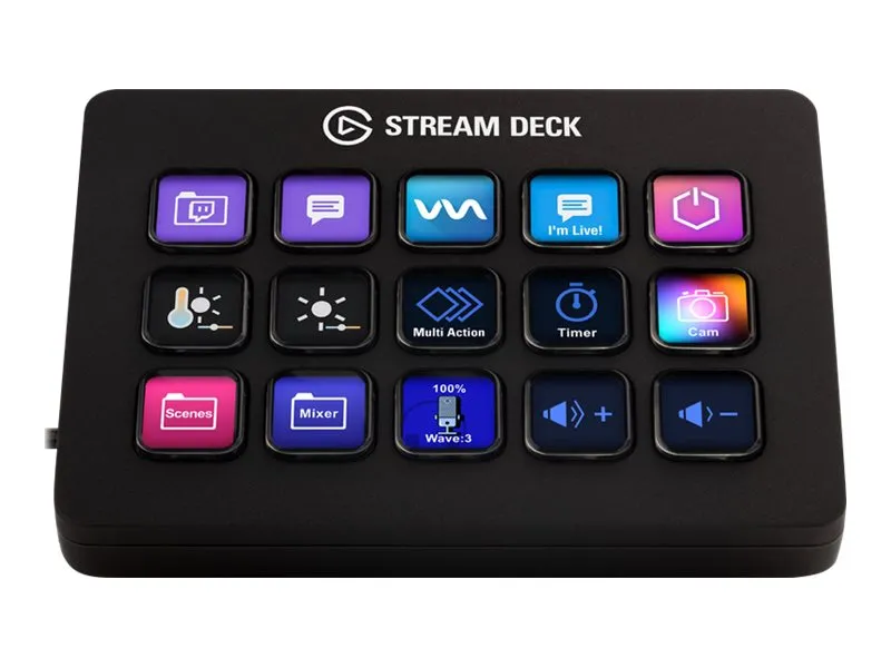 Elgato Stream Deck MK.2 - Tastatur - USB, USB-C