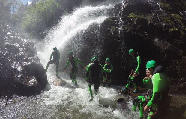 Canyoning-Tour-Haiming – Action und Abenteuer |mydays