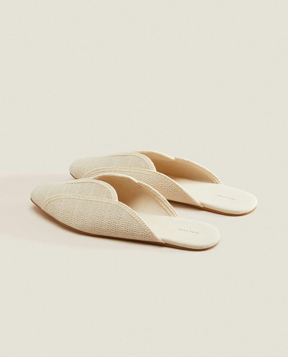 Pantufas Babouche com detalhes