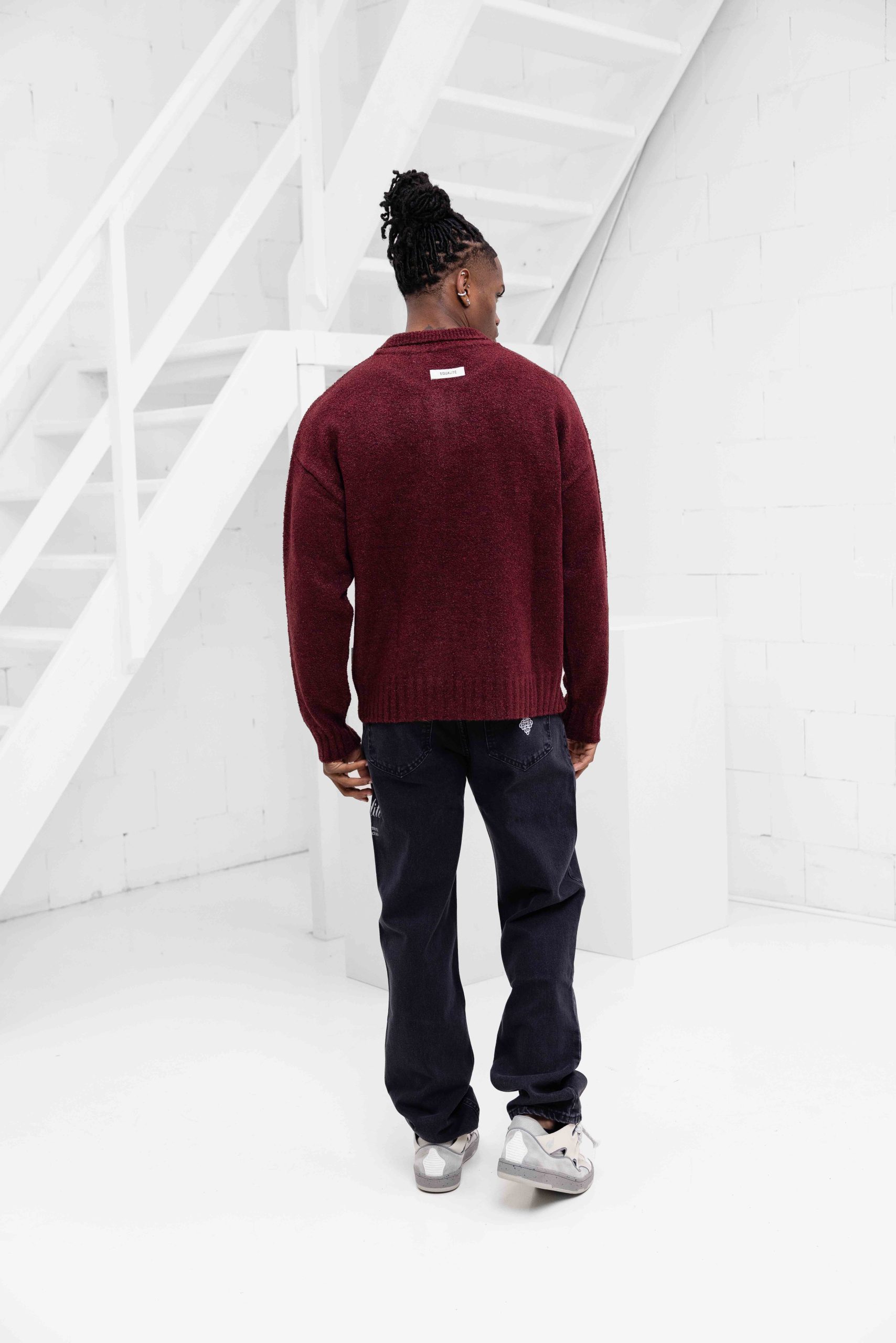 Equalité Signature Straight Fit Jeans Heren Zwart