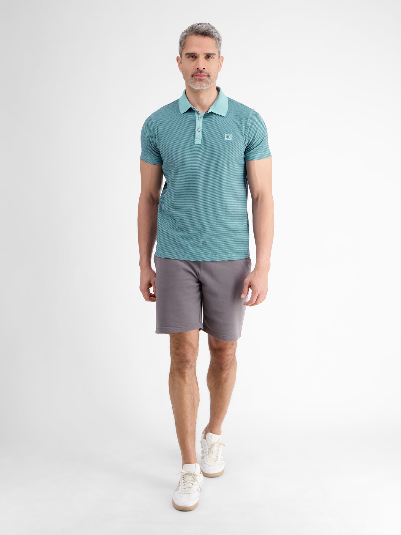Gestreiftes Poloshirt für Herren