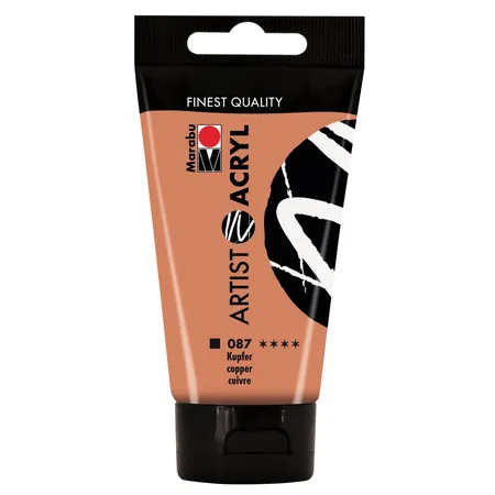 Marabu Artist Acryl, Kupfer 087, 75 ml