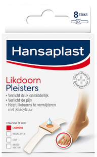 Hansaplast Likdoornpleisters 8ST