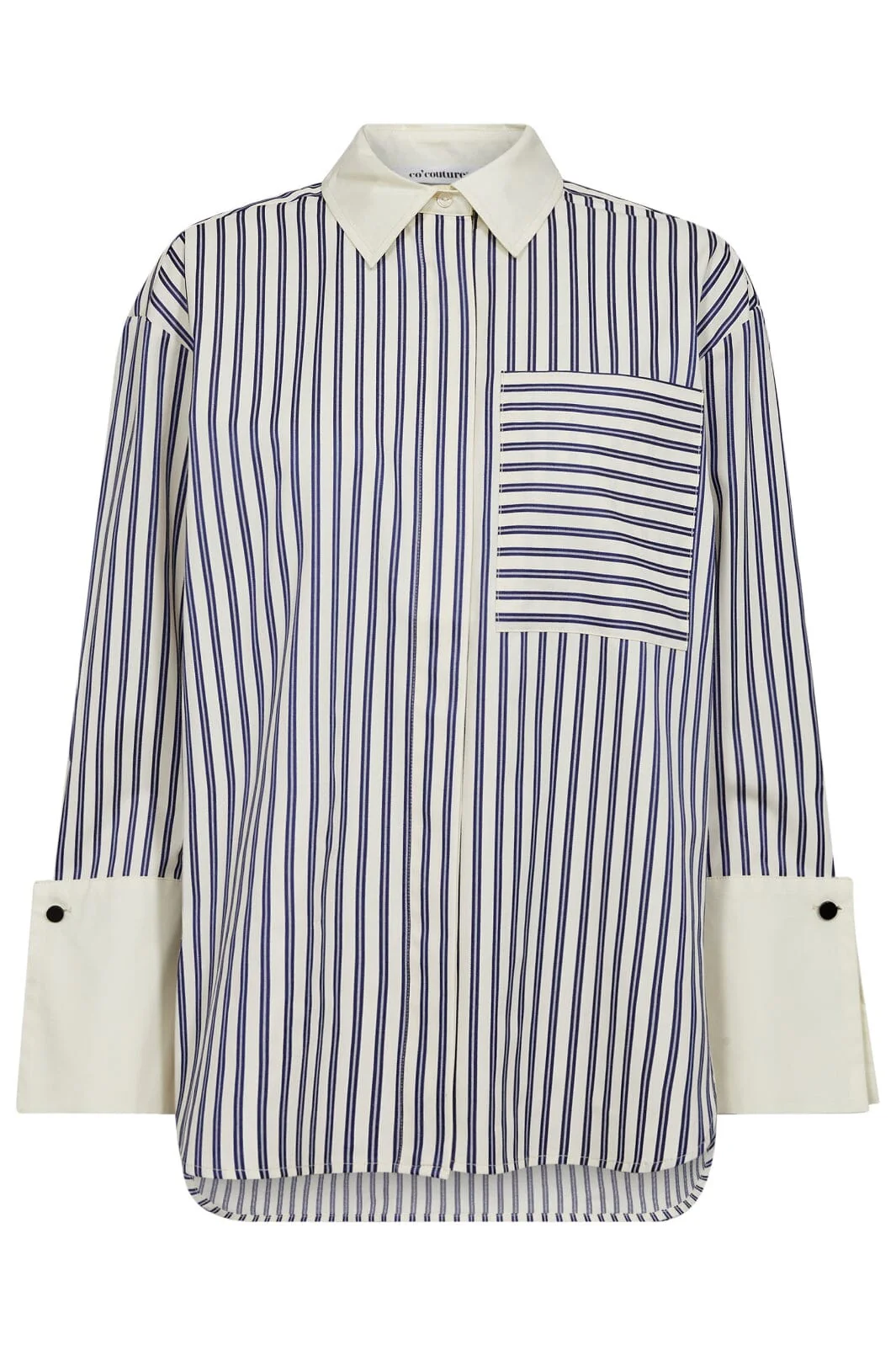 Co´Couture Samsoncc Stripe Cuff Shirt 35878