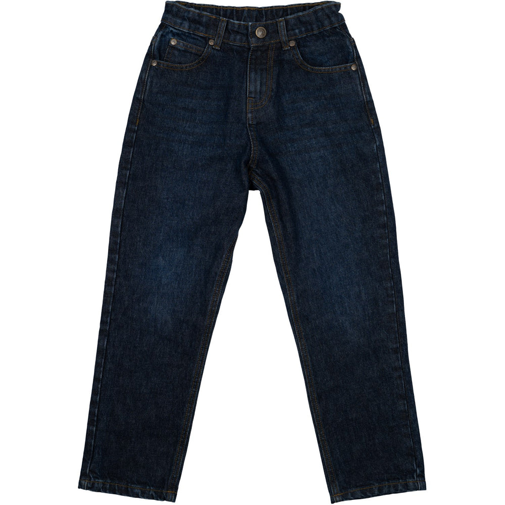 Køb The New Dark Blue Denim Marchall Loose Fit Jeans