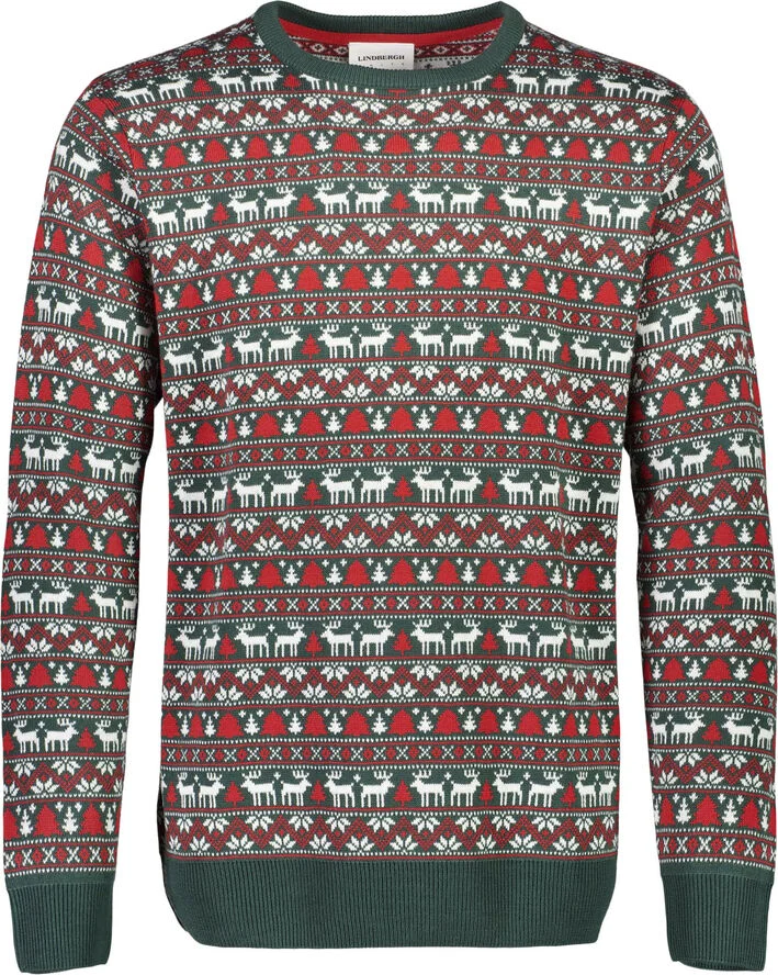 Lindbergh Christmas knit Grøn