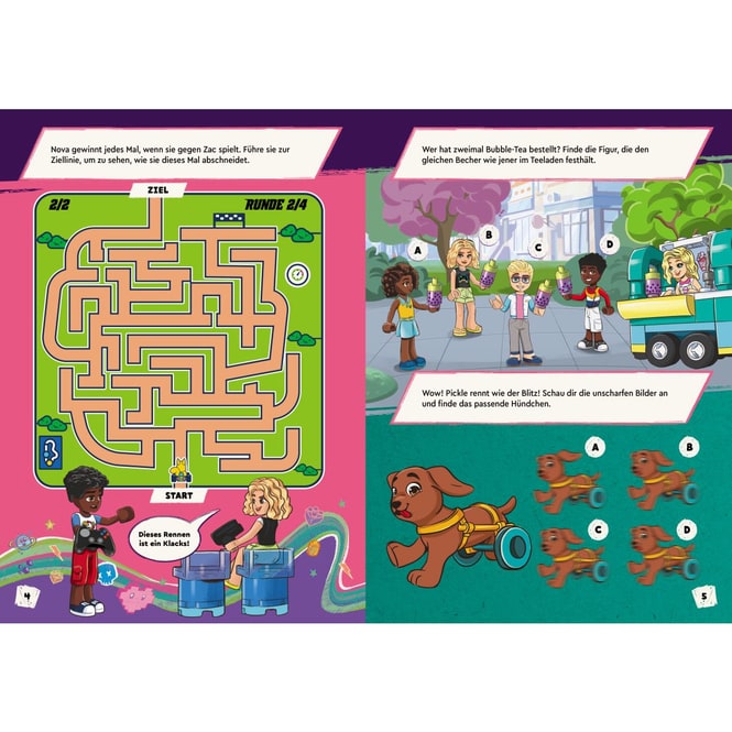 LEGO® FRIENDS - Eine Sternschnuppe für Nova - Rätsel, Comics, Geschichte