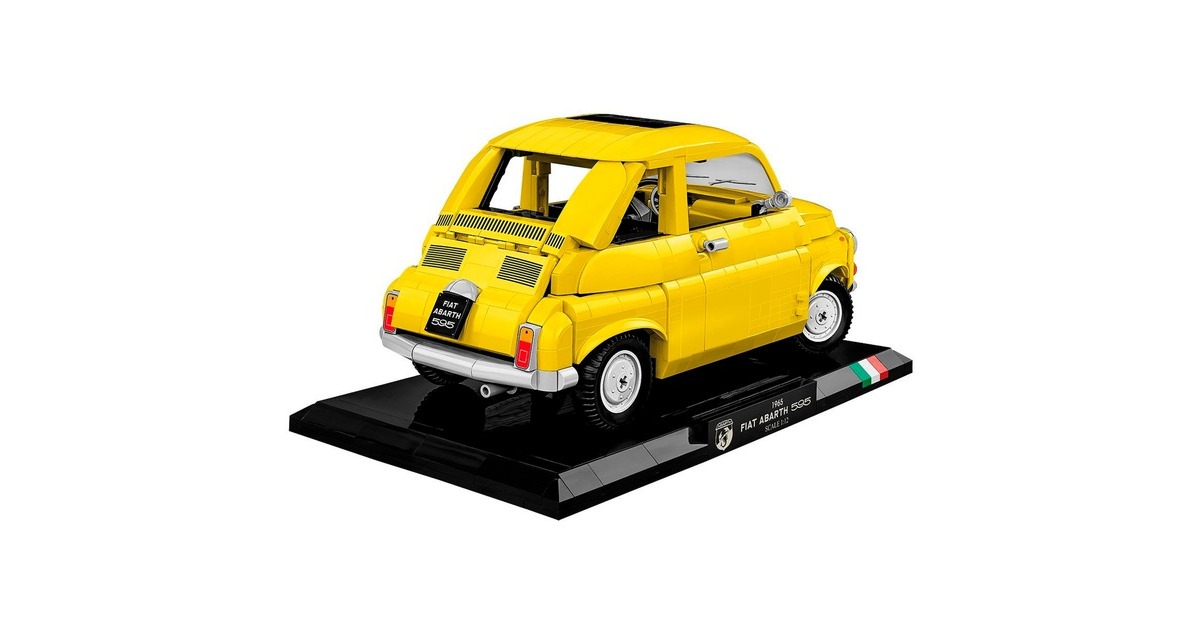 COBIFiat 500 Abarth Executive Edition Constructiespeelgoed  (Schaal 1:12)