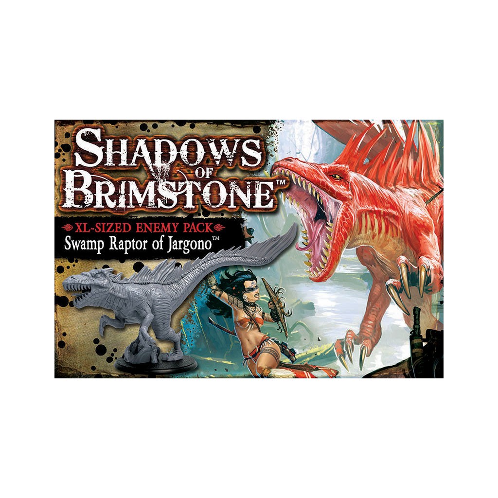 Shadows of Brimstone - Swamp Raptor of Jargono XL Enemy Pack Expansion