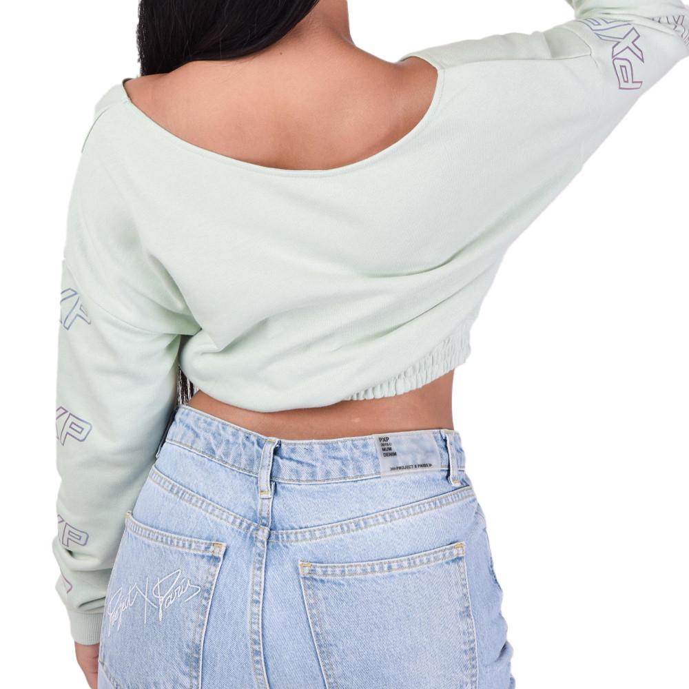 Project X Paris Sweat Vert Femme Project X Paris F212101
