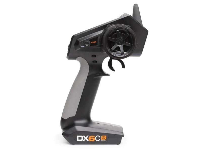 Spektrum Fernsteuerung DX6C, 6-Kanal 2.4 GHz DSMR nur Sende 6-Kanal Pistolengriff Sender für RC-Fahrzeuge