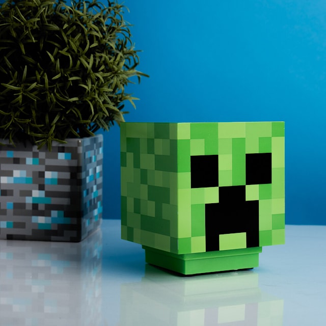 Minecraft Creeper Lampa