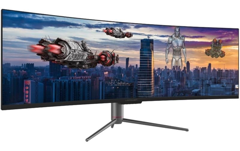 LC-Power Curved-LED-Monitor »LC-M49-DQHD-120-C« 123,97 cm/49 ″  5120 x 1440 px 6 Reaktionszeit 120 Hz