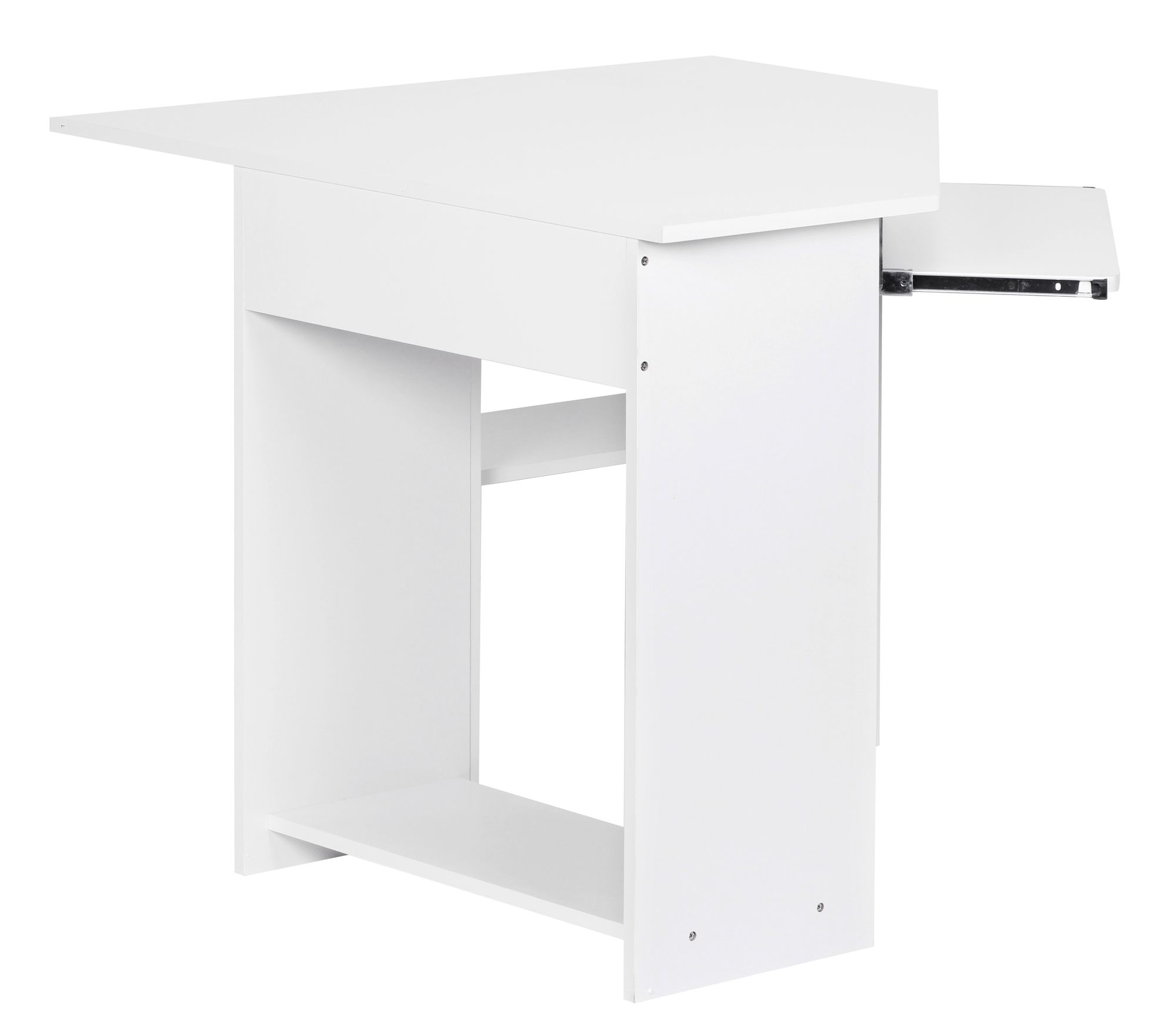 KADIMA DESIGN Eckschreibtisch Computertisch Marsell: Modern, Ablage, Tastaturauszug, Spanplatte.