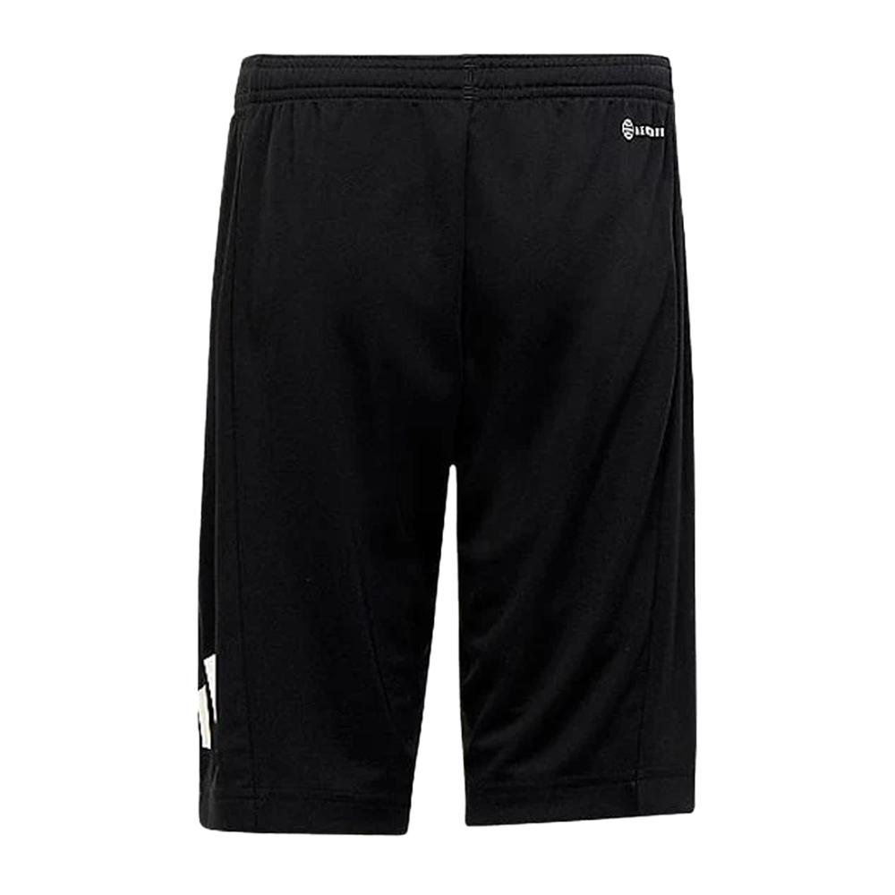 Adidas Short Noir Garçon Adidas Logo