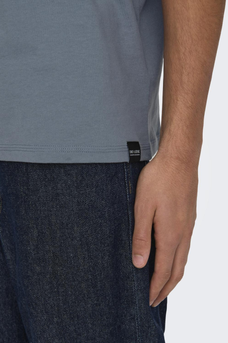 Only & Sons blauwe heren t-shirt