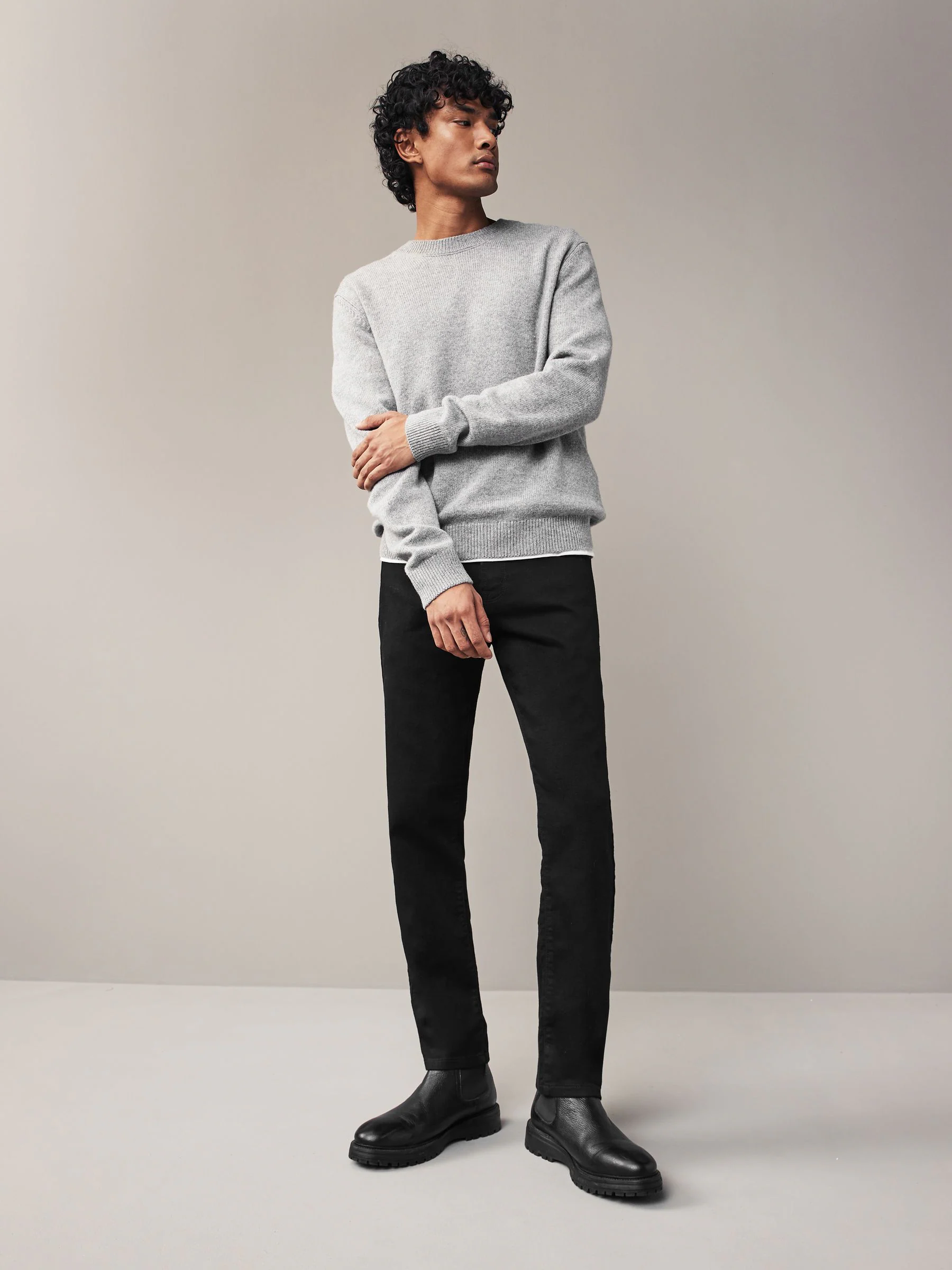 Zwart - Slim Fit - Comfortabele stretchjeans
