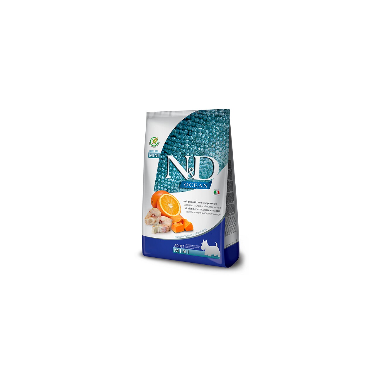 N&D Farmina Ocean Mini Adult Kabeljau 7 kg