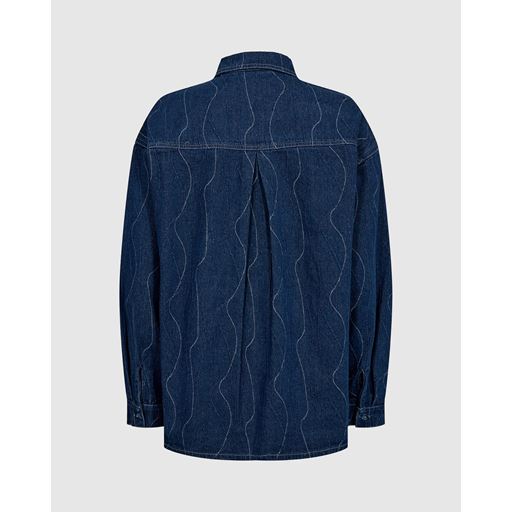 Moves Deninna Skjorte, Medium Blue, 40