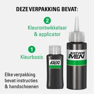 Just For Men Original Formula Haarkleuring - H35 Middenbruin 1ST