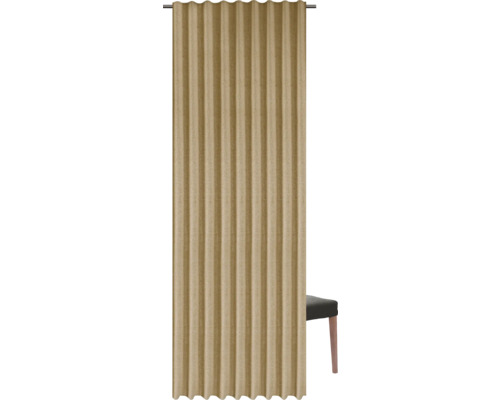 Gordijn met universele band Amiens taupe 140x280 cm
