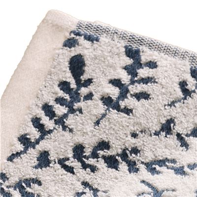 Linge de toilette liteau feuilles - 450 g/m² - BECQUET CRÉATION