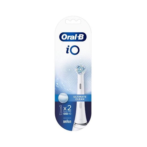 Braun Recarga Escova Dentes Oral-B IO 2x Ultimate Clean Branco