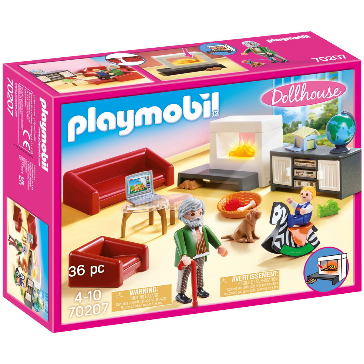 PLAYMOBILPLAYMOBIL   Dollhouse 70207 Gemütliches Wohnzimmer
