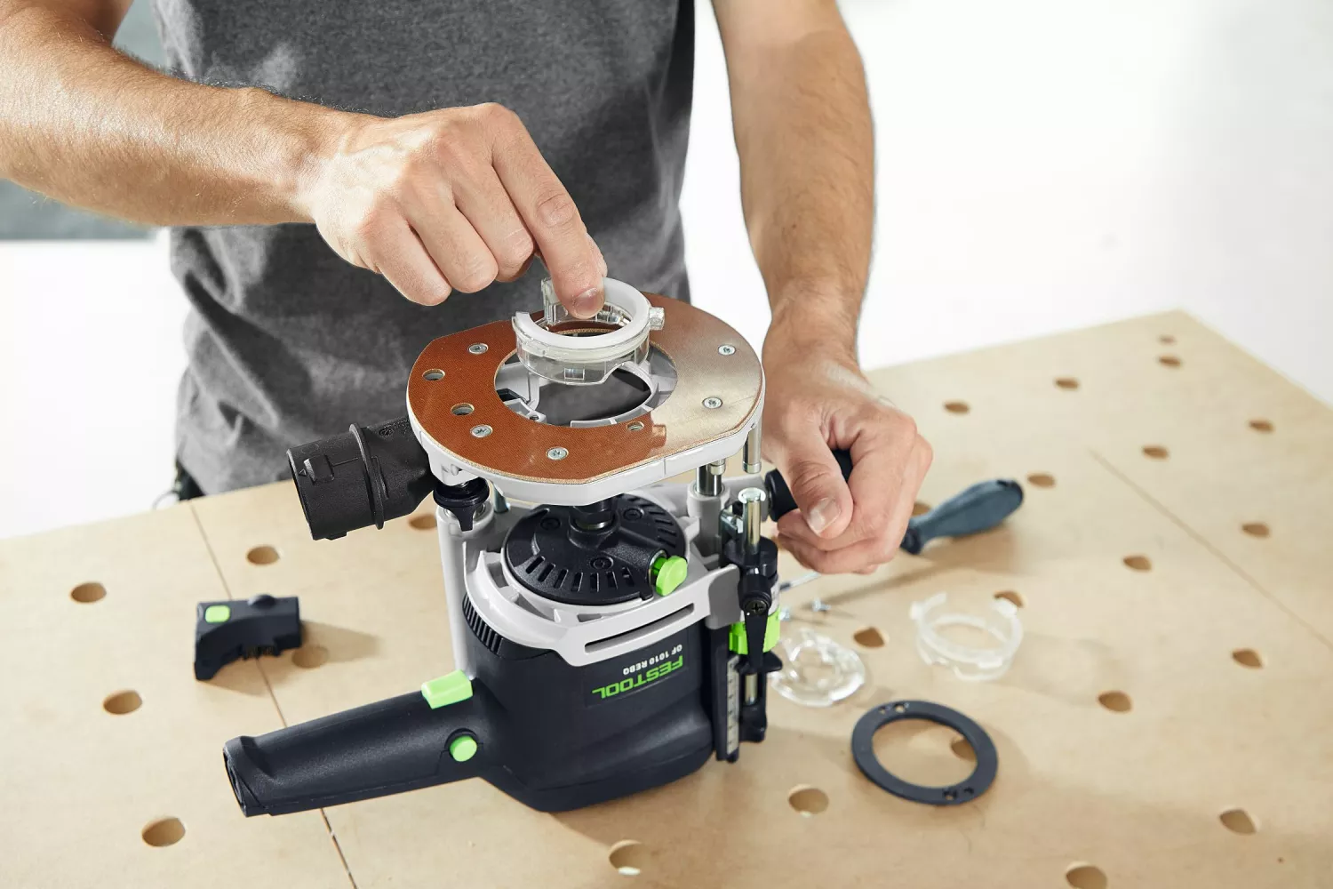 Festool OF 1010 REBQ-Set Bovenfrees - in systainer 1010W 55 mm