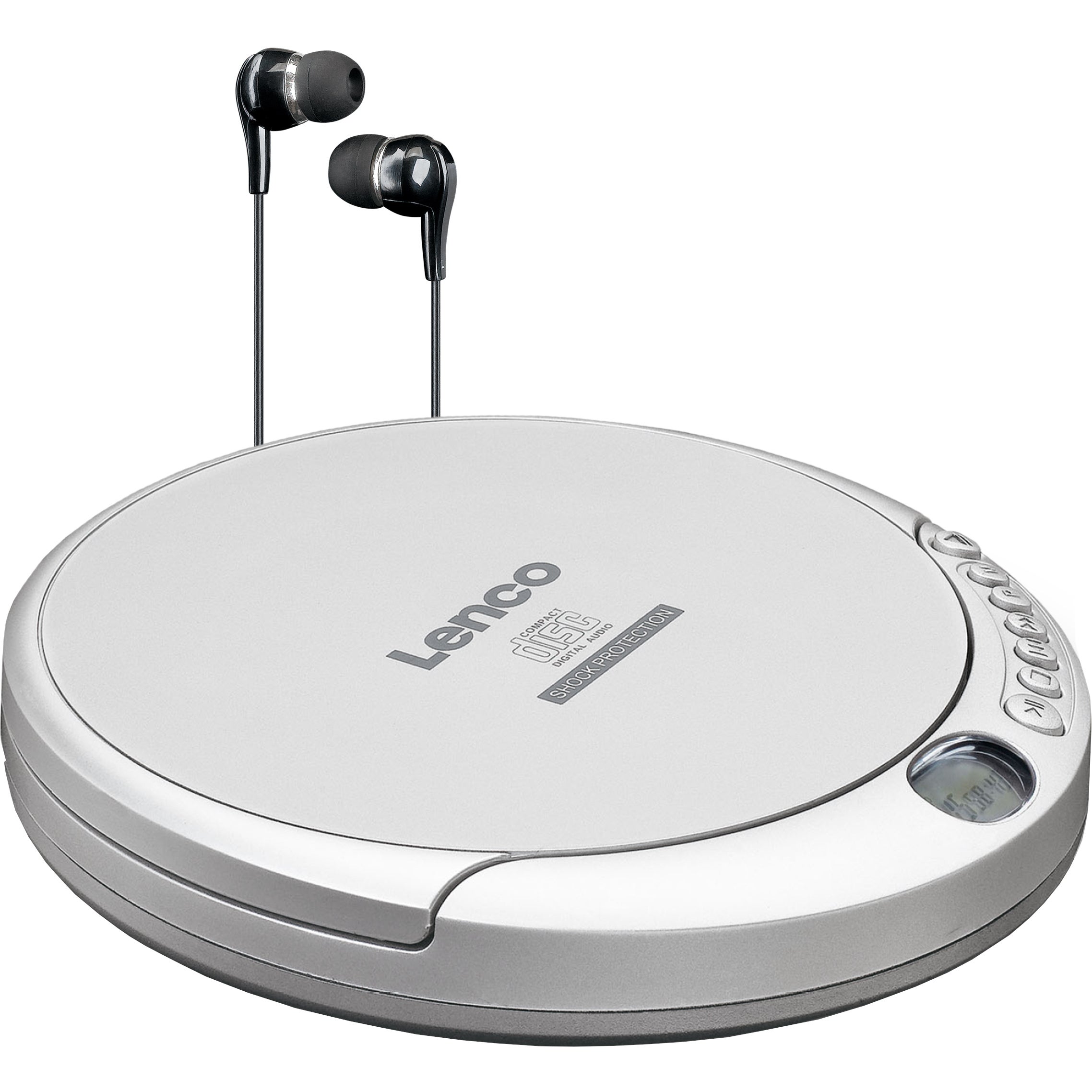 Lenco CD-201SI draagbare CD-speler met anti-shock