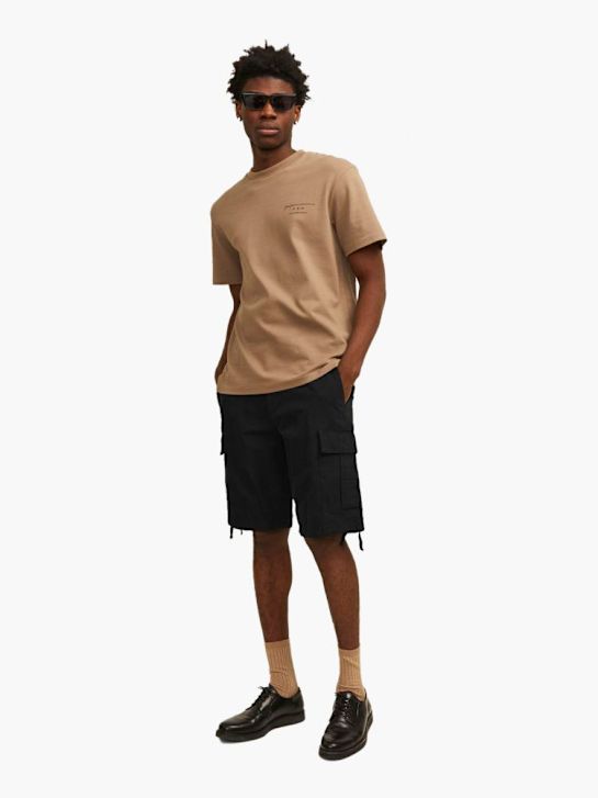 JACK & JONES Shorts Schwarz