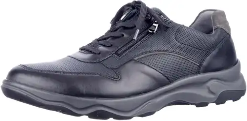 Waldlaufer zwart 718006 H - maat 12 veterschoen zwart - maat 12 Calandschoen