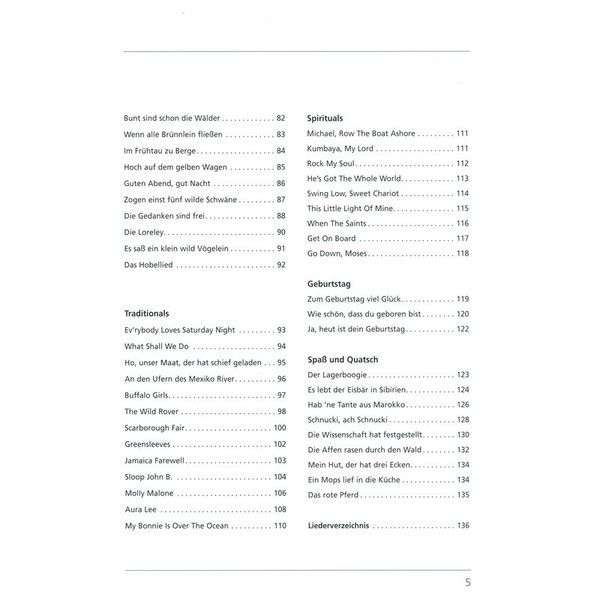 Edition Dux Lieder und Songs