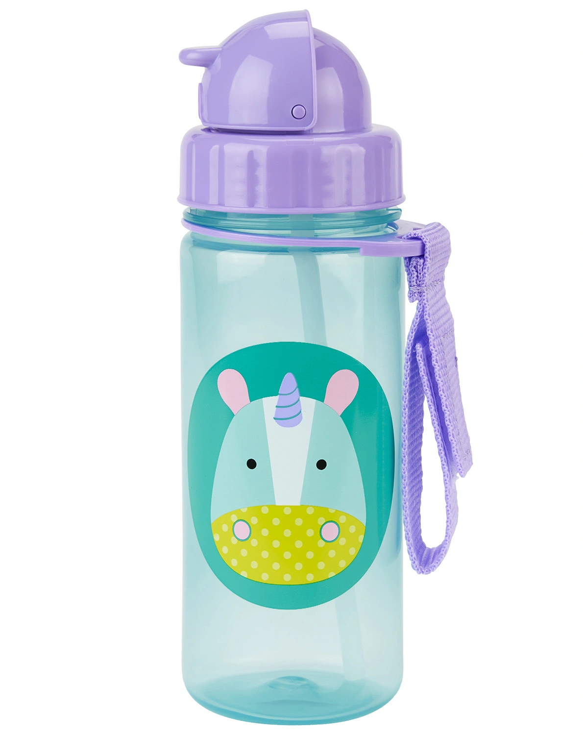 Trinkflasche ZOO - EINHORN (384,5ml) in lila/blau