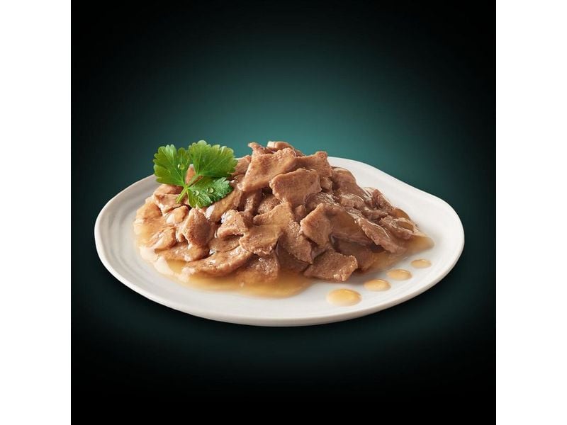 Sheba Nassfutter Sauce mit Kabeljau, Lachs und Thunfisch, 5 Alleinfuttermittel für ausgewachsene Katzen
