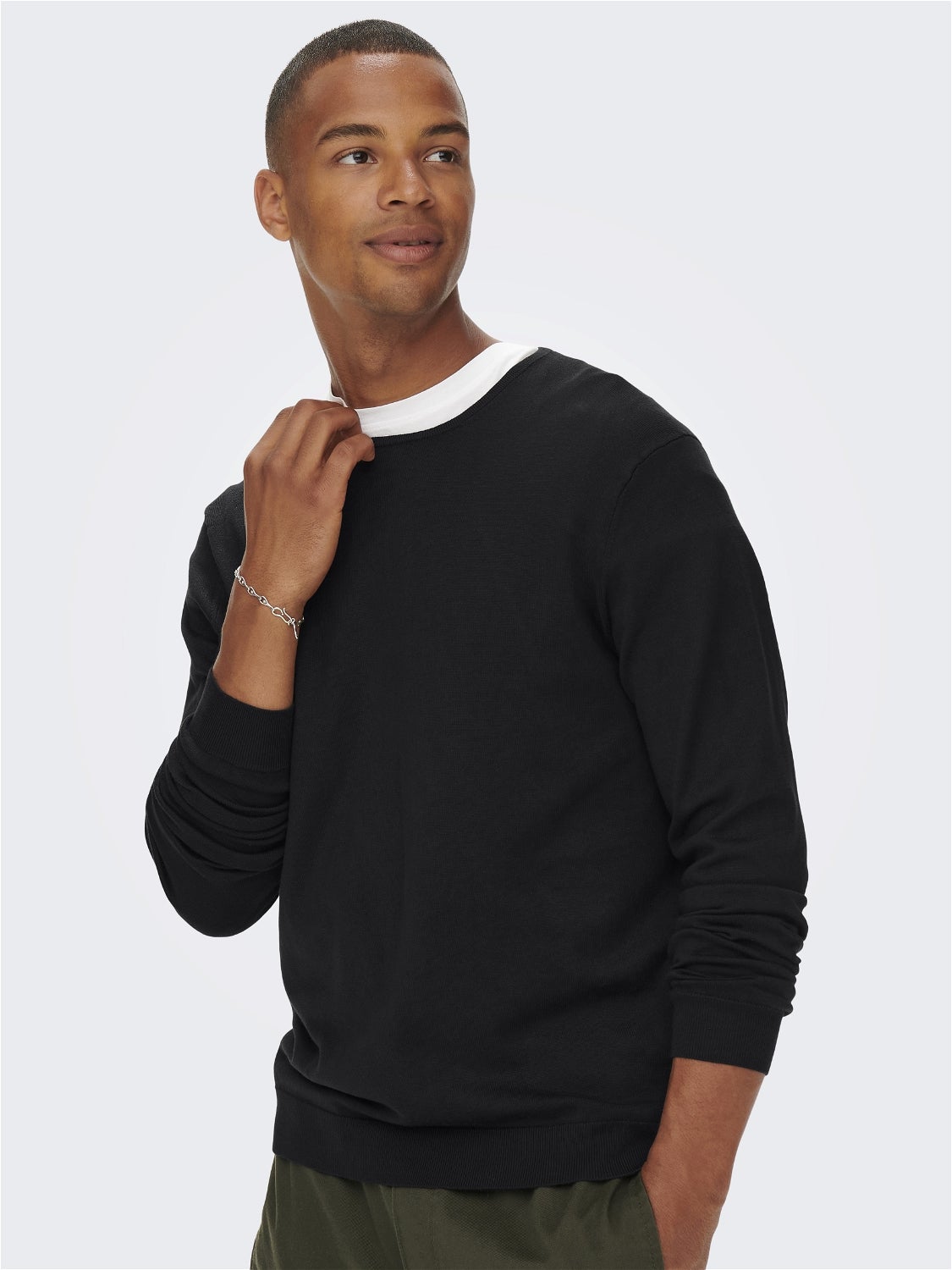ONSWYLER Pullover Black