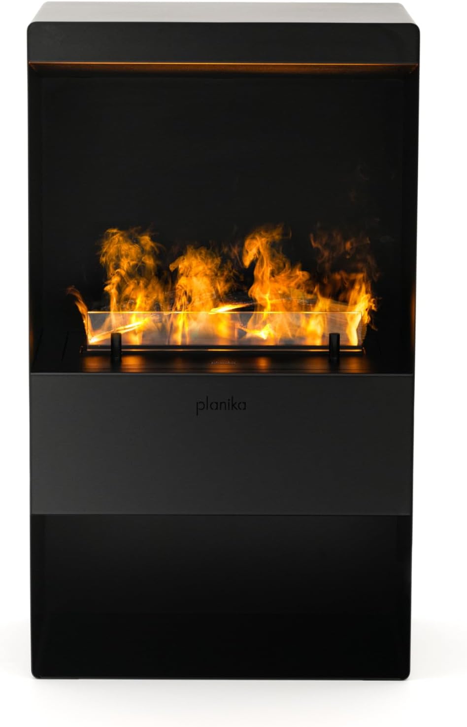 Planika Steamy Freistehender Elektrischer LED-Kamin mit Wasserdampfflamme - Optimyst Wohnzimmer-Kamin-Erlebnis