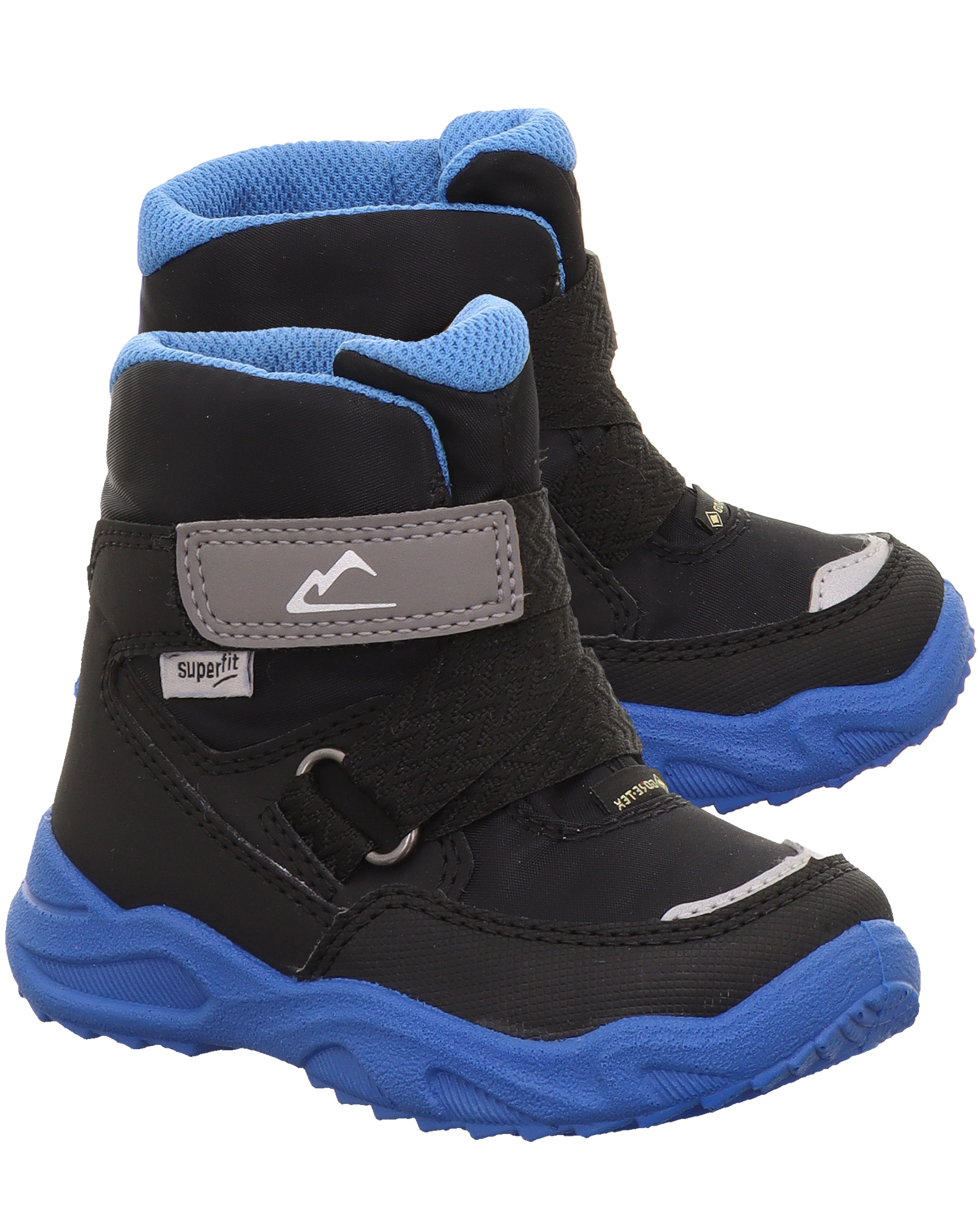 Klett-Boots GLACIER ZICKZACK gefüttert in schwarz/blau