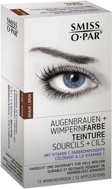 SMISS O PAR Augenbrauen- und Wimpernfarbe<br>5 ml, Flasche, braun