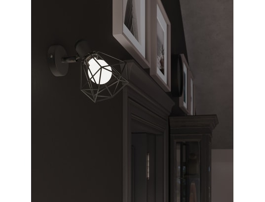 SOLLUX LIGHTING - Lustre artemis 3s noir