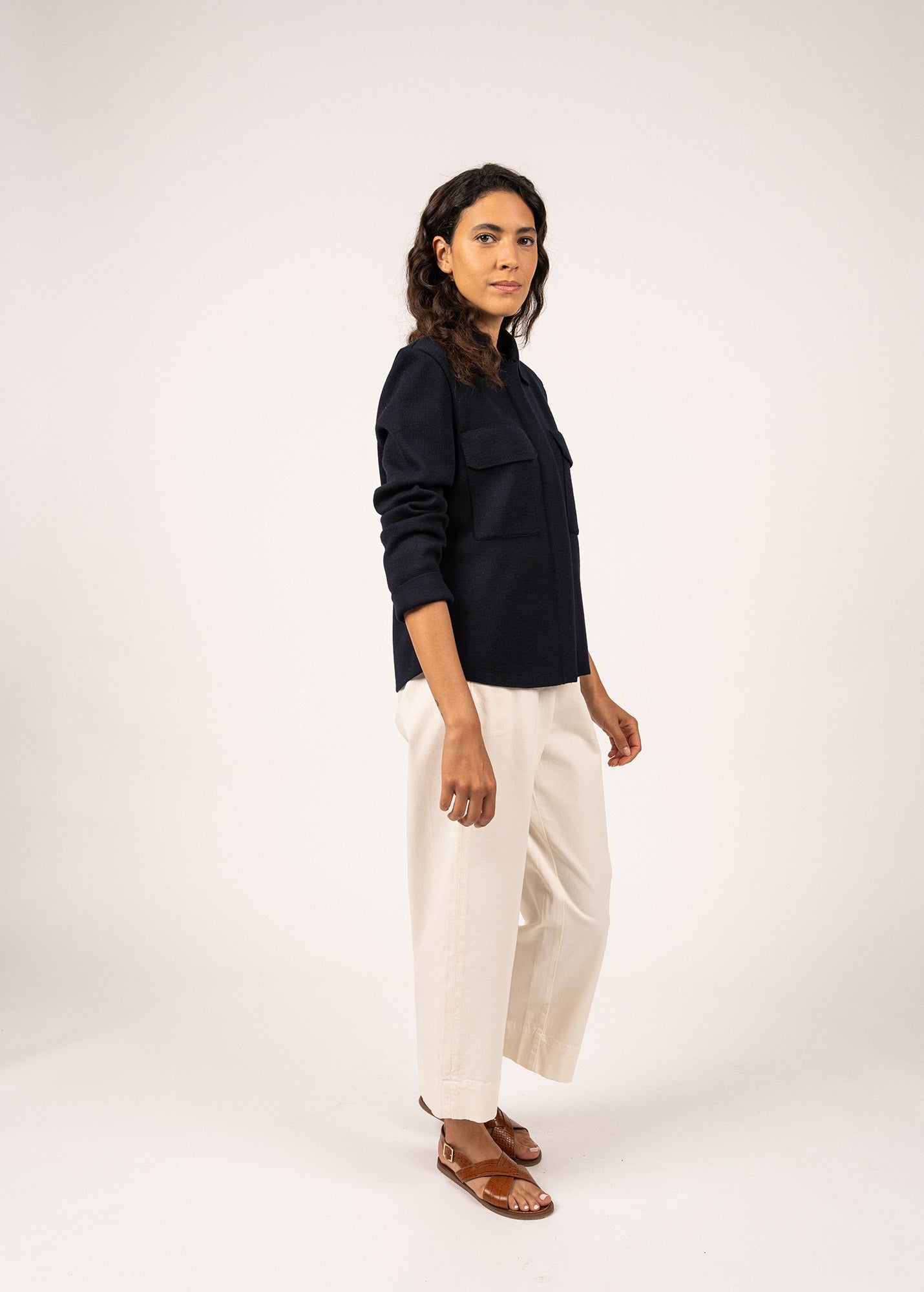Veste en laine Crozon
