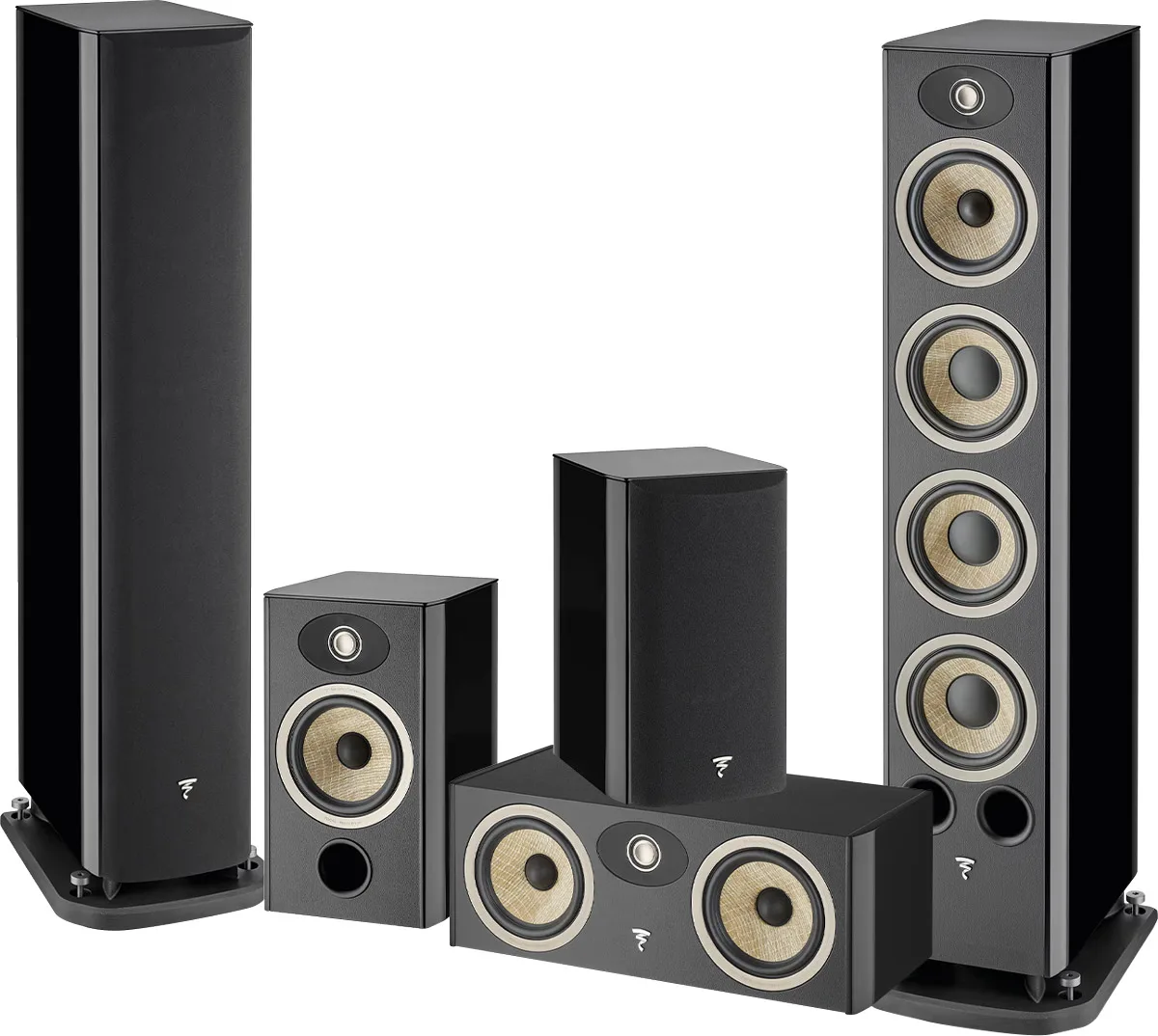 Focal Aria Evo X N°3 System Noir laqué Packs enceintes grand spectacle