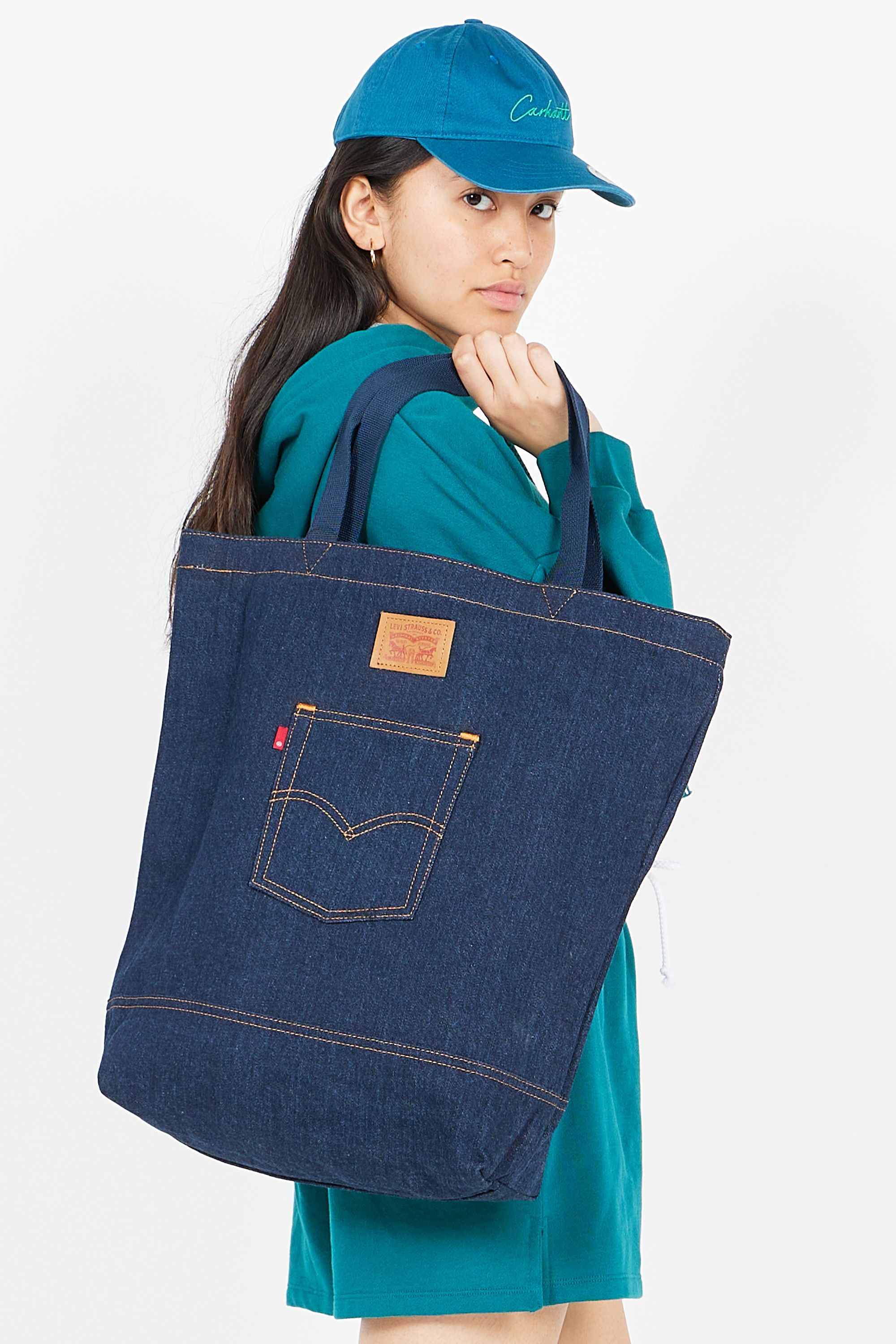 LEVI'S sac shopping Bleu