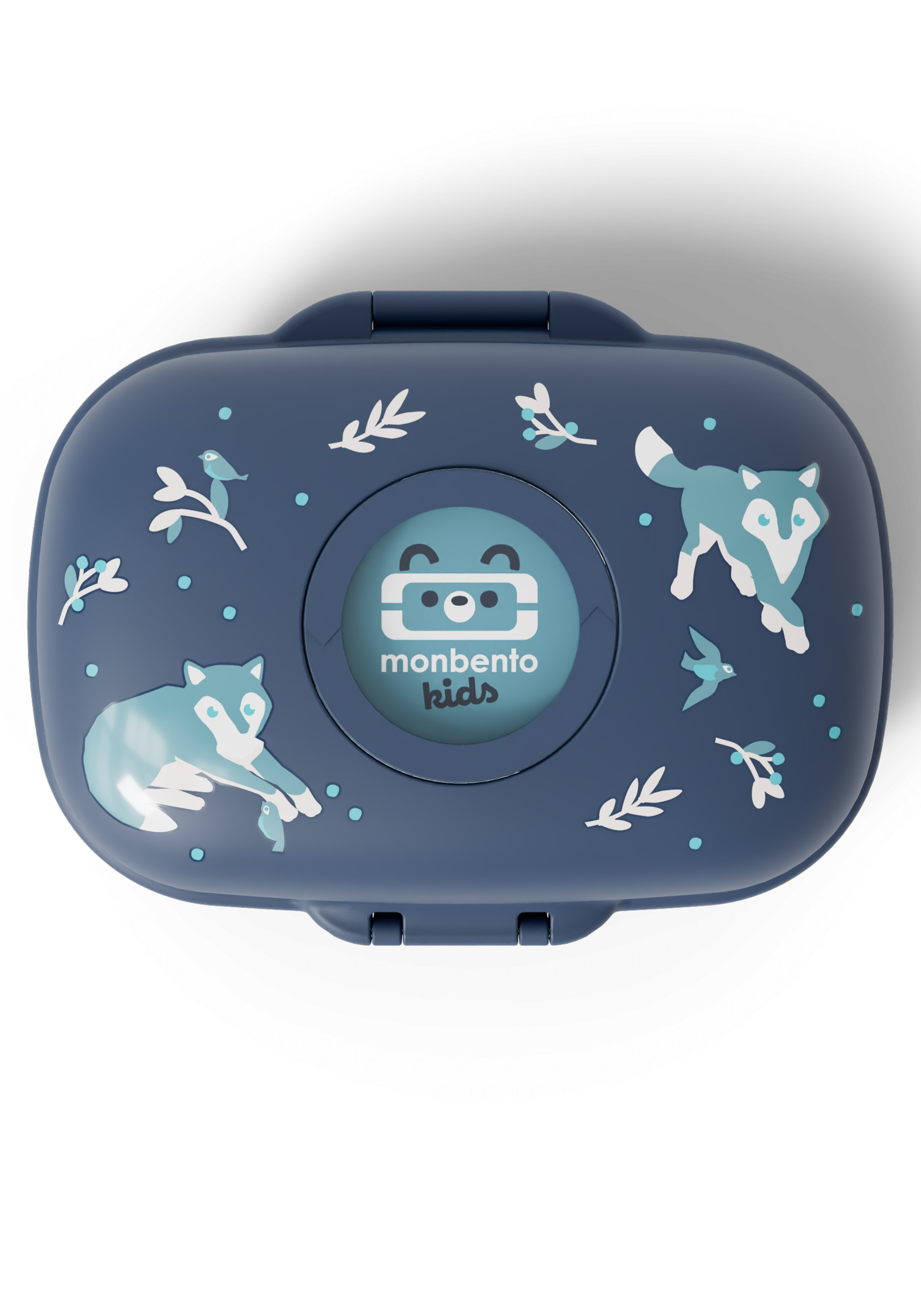 Monbento Kinder-Snackbox Gram Blue Wolf