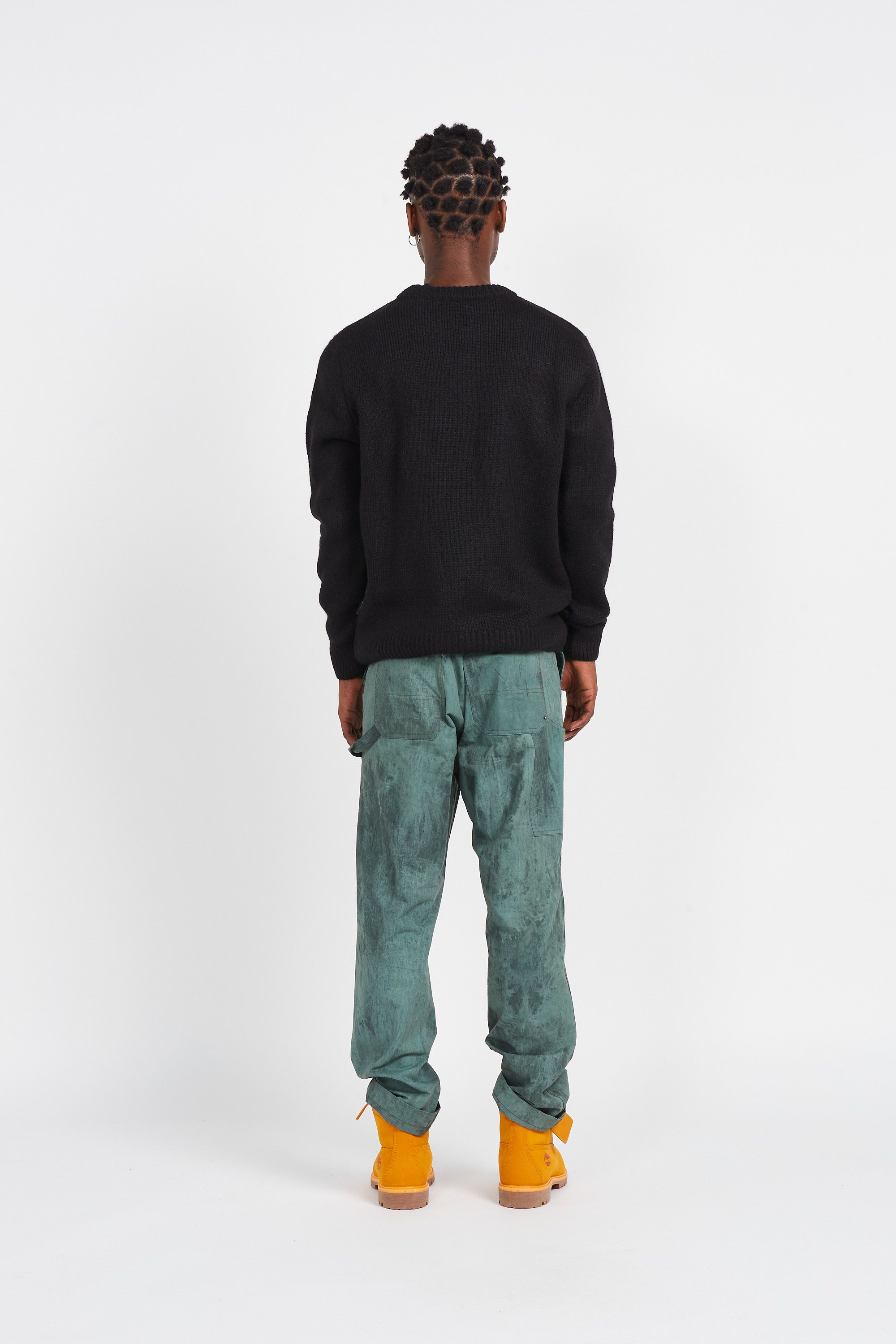 OLAF Pantalon OLAF GARMENT DYED WORKWEAR PANTS Vert