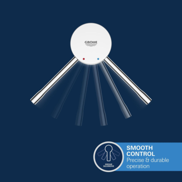 Grohe Colours Wastafelkraan Essence New S RVS