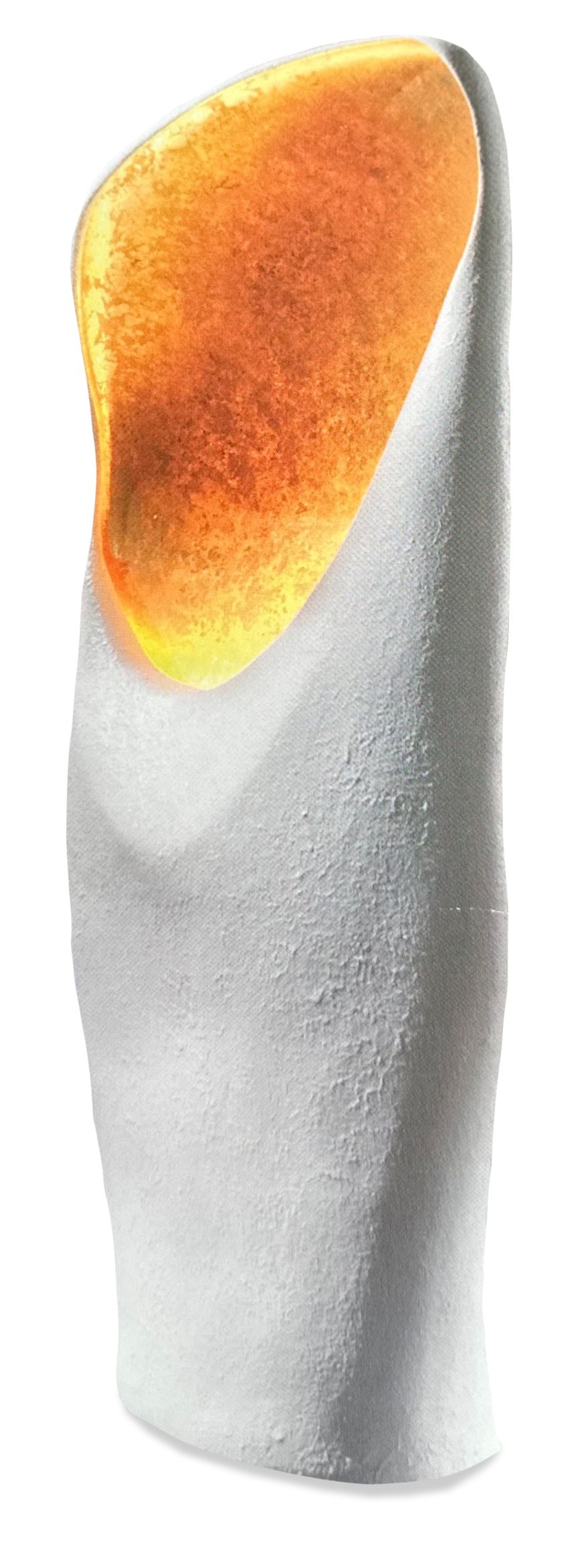 Vloerlamp LB999-1VL keramiek mat wit-gold Nature  | Leclercq & BouwmanB50 x D20 cm