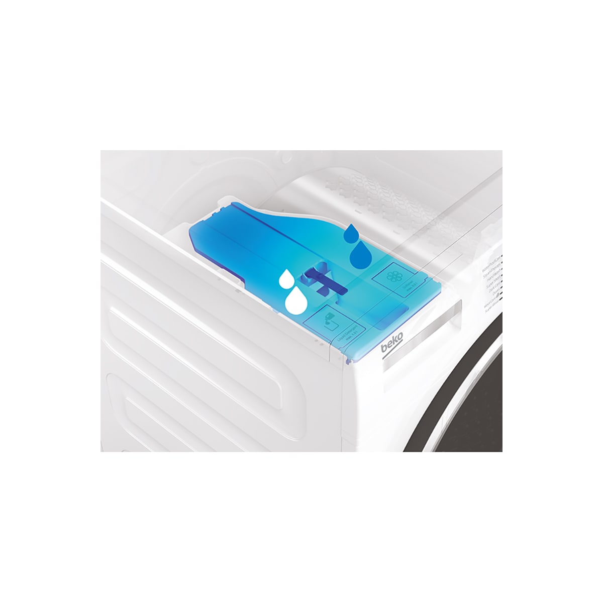 BEKO vaskemaskin BWFT710416WB1